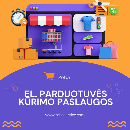El. Parduotuvės Kūrimo Paslaugos